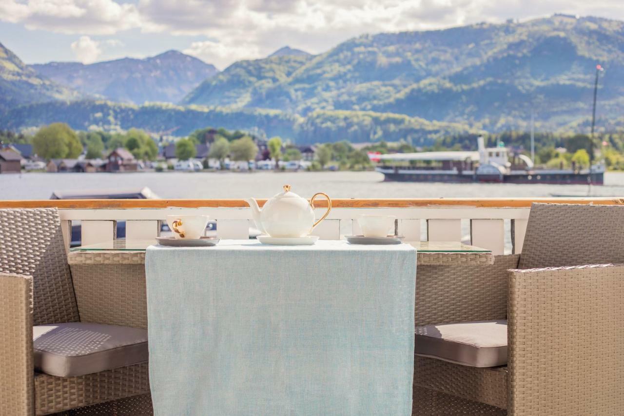 Apartamento Arndt'S Bootshaus Saint Wolfgang Exterior foto